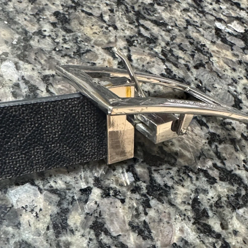 Michael Kors reversible Brown or black Patterned Belt
